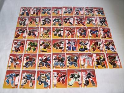 TF Tech Specs Collectors Cards Deck A