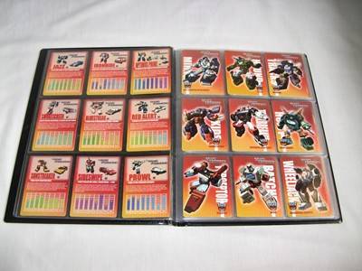 TF Tech Specs Collectors Cards Deck A