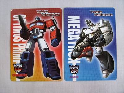 TF Tech Specs Collectors Cards Deck A
