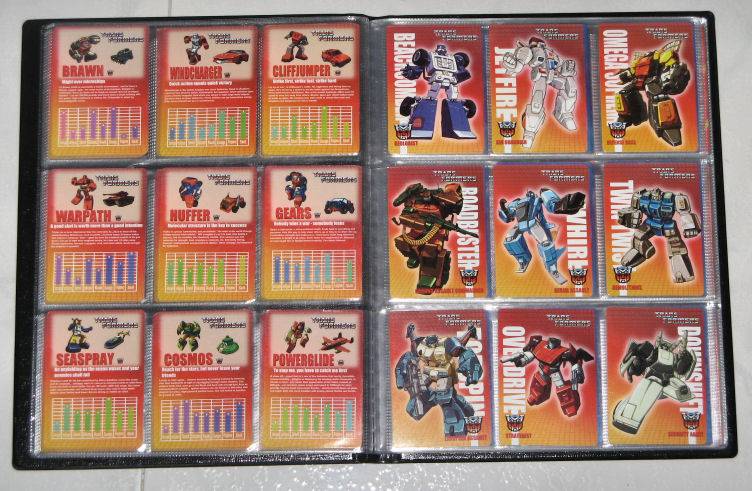 TF Tech Specs Collectors Cards Deck A