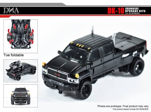 DK-10 Upgrade Kit for Transformers Studio Series 14 Ironhide | Dna Design | Upgrade Kit