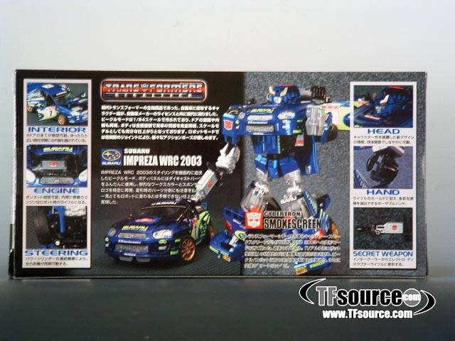 BT-01 Smokescreen #8 | Subaru Impreza WRX | Transformers Binaltech