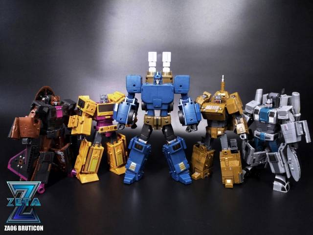 ZA-06 Bruticon Combiner Set of 5 Figures | Zeta Toys