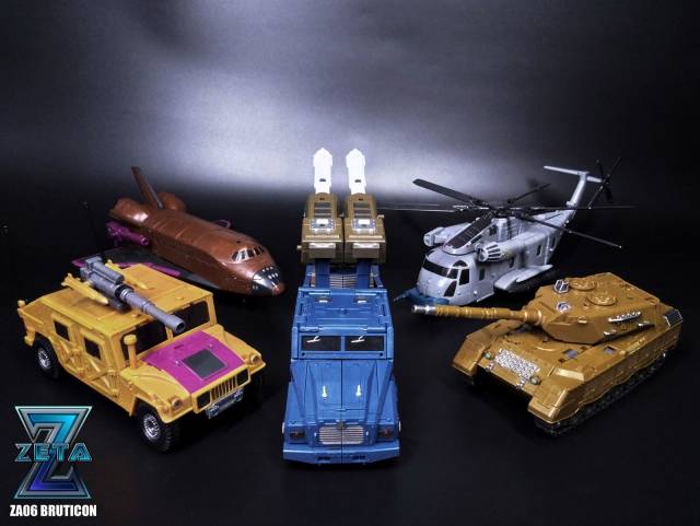 ZA-06 Bruticon Combiner Set of 5 Figures | Zeta Toys
