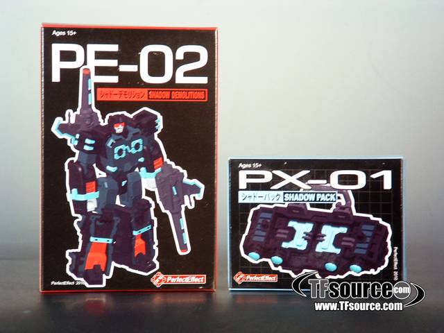 PE-02 Shadow Demolitions and Shadow Pack Set of 2 | Perfect Effect