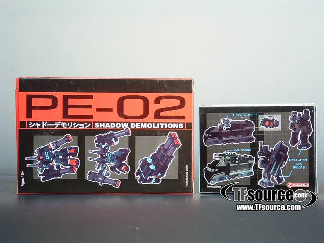 PE-02 Shadow Demolitions and Shadow Pack Set of 2 | Perfect Effect