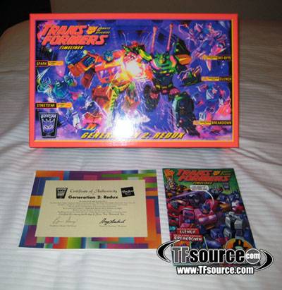 Redux G2 Boxed Set Botcon Exclusive Transformers G2 | Transformers Generation Two