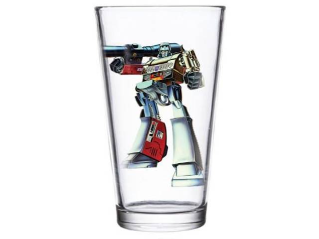 Megatron Pint Glass | Transformers Drinkware