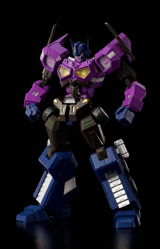 01SG Shattered Glass Optimus Prime Attack Mode Exclusive Model Kit | Transformers Furai Model | Flame Toys