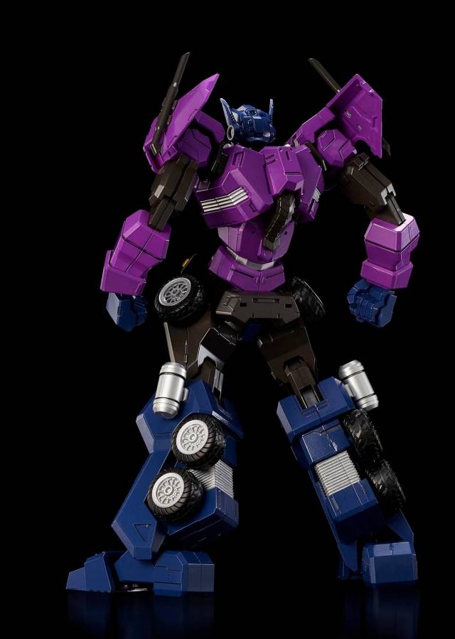 01SG Shattered Glass Optimus Prime Attack Mode Exclusive Model Kit | Transformers Furai Model | Flame Toys