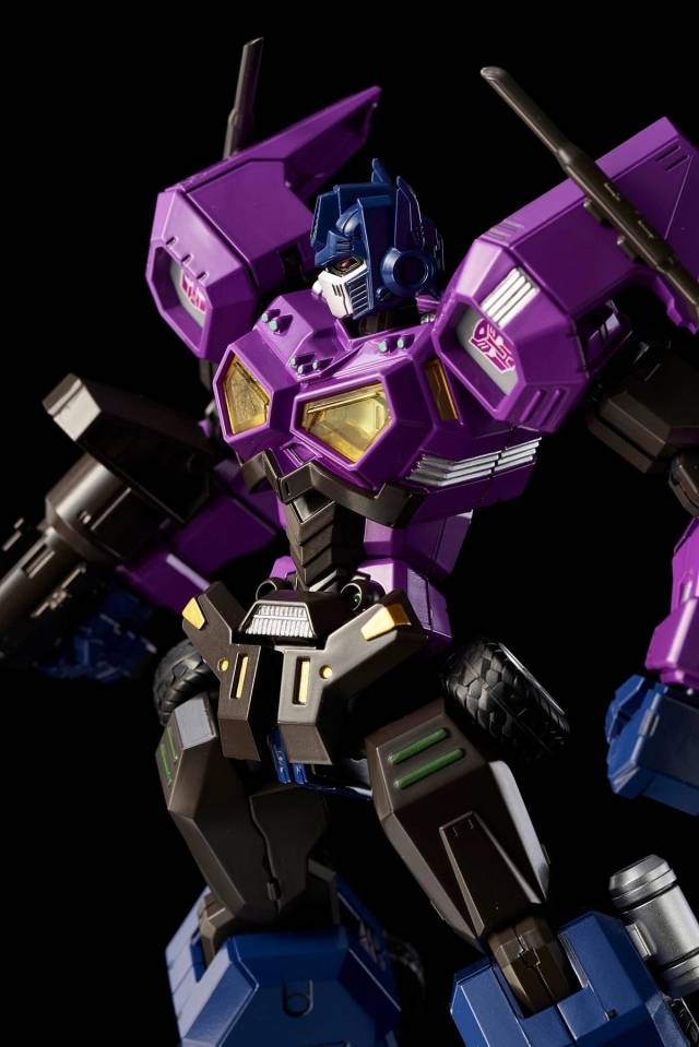 01SG Shattered Glass Optimus Prime Attack Mode Exclusive Model Kit | Transformers Furai Model | Flame Toys