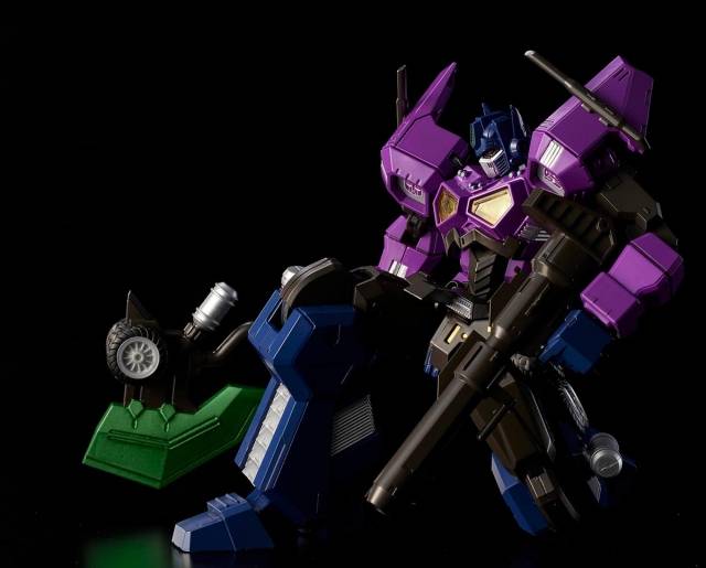 01SG Shattered Glass Optimus Prime Attack Mode Exclusive Model Kit | Transformers Furai Model | Flame Toys
