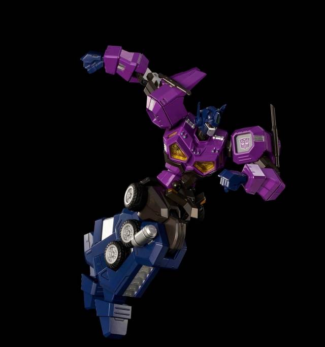 01SG Shattered Glass Optimus Prime Attack Mode Exclusive Model Kit | Transformers Furai Model | Flame Toys