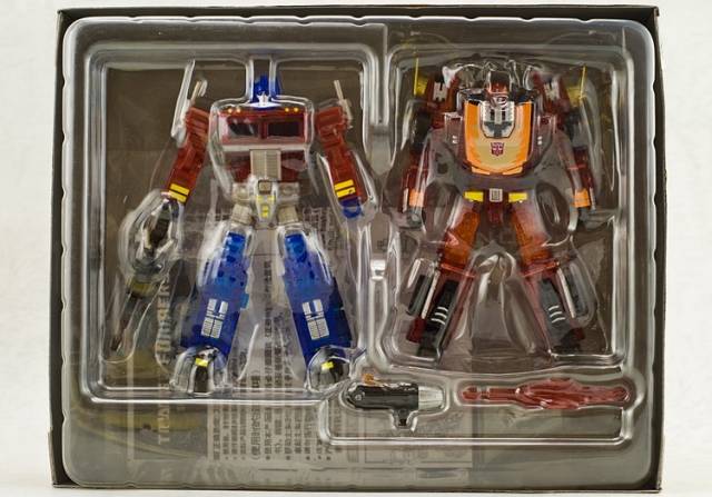 Sons of Cybertron Optimus Prime and Hot Rodimus Set | Transformers Henkei Classics