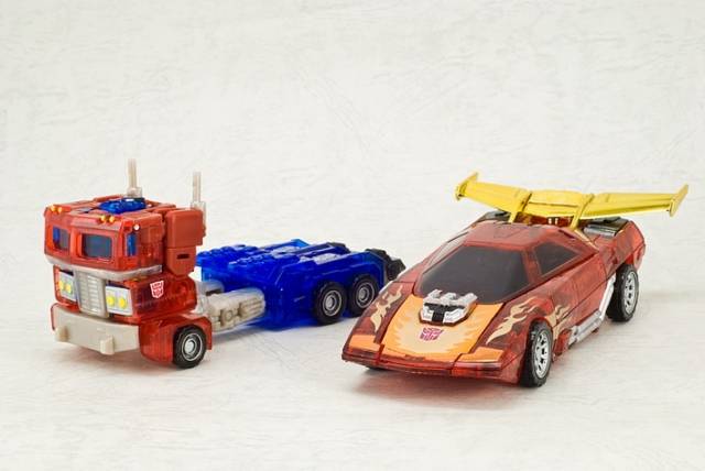 Sons of Cybertron Optimus Prime and Hot Rodimus Set | Transformers Henkei Classics