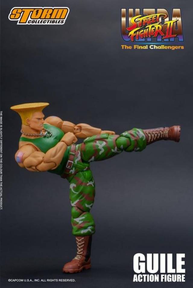 Guile 1:12 Scale Figure I Street Fighter | Storm Collectibles