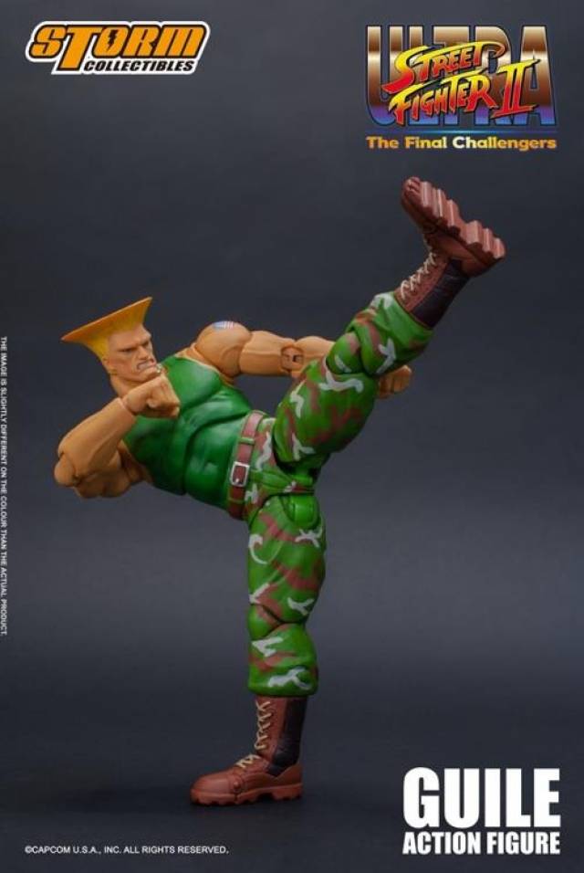 Guile 1:12 Scale Figure I Street Fighter | Storm Collectibles