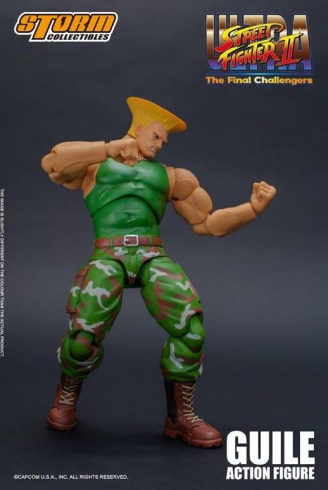 Guile 1:12 Scale Figure I Street Fighter | Storm Collectibles