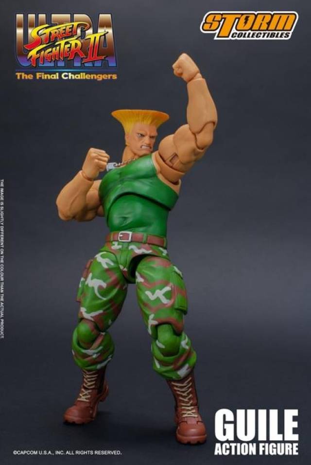 Guile 1:12 Scale Figure I Street Fighter | Storm Collectibles