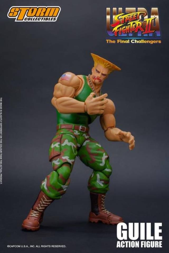 Guile 1:12 Scale Figure I Street Fighter | Storm Collectibles