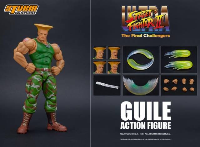Guile 1:12 Scale Figure I Street Fighter | Storm Collectibles
