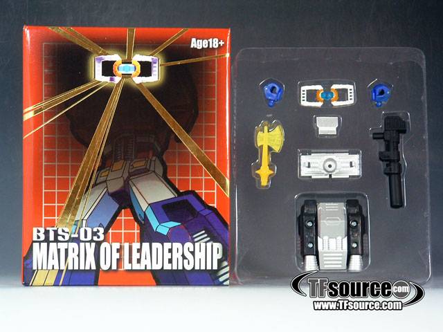 BTS-03 G1 Prime Matrix of Leadership Upgrade Set | BTS Toy