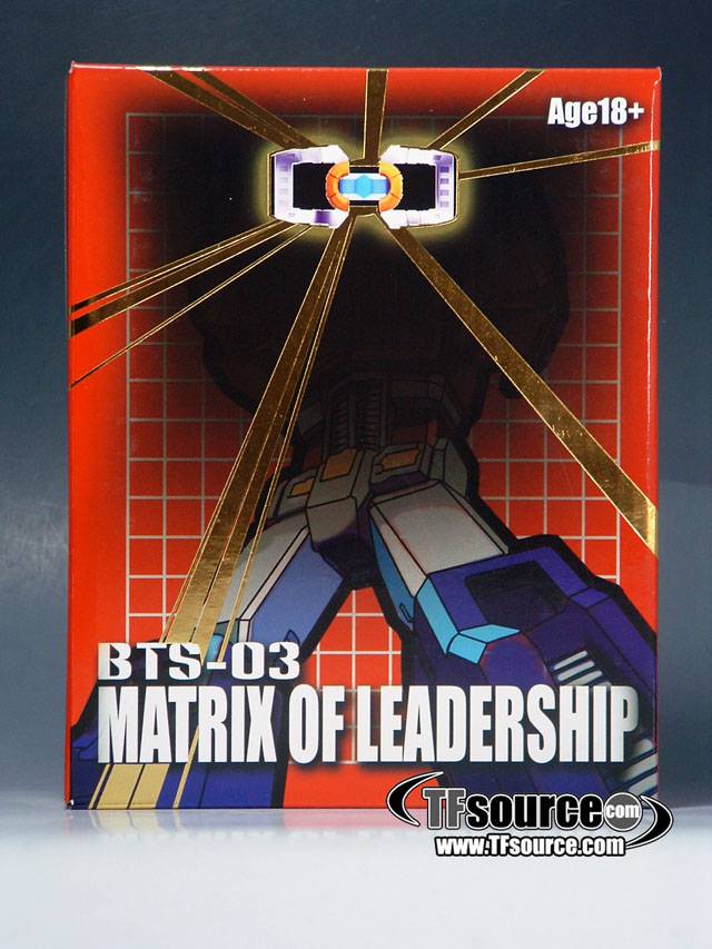 BTS-03 G1 Prime Matrix of Leadership Upgrade Set | BTS Toy