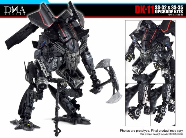 DK-11 Upgrade Kit for Transformers Studio Series SS-32 Optimus Prime and SS-35 Jetfire | Dna Design | Upgrade Kit