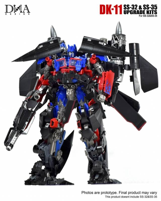 DK-11 Upgrade Kit for Transformers Studio Series SS-32 Optimus Prime and SS-35 Jetfire | Dna Design | Upgrade Kit
