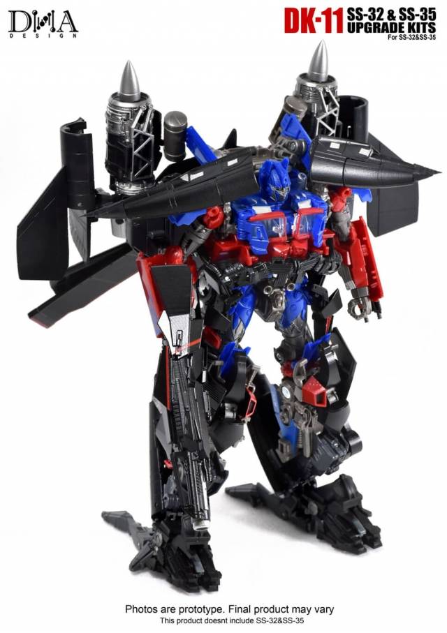 DK-11 Upgrade Kit for Transformers Studio Series SS-32 Optimus Prime and SS-35 Jetfire | Dna Design | Upgrade Kit