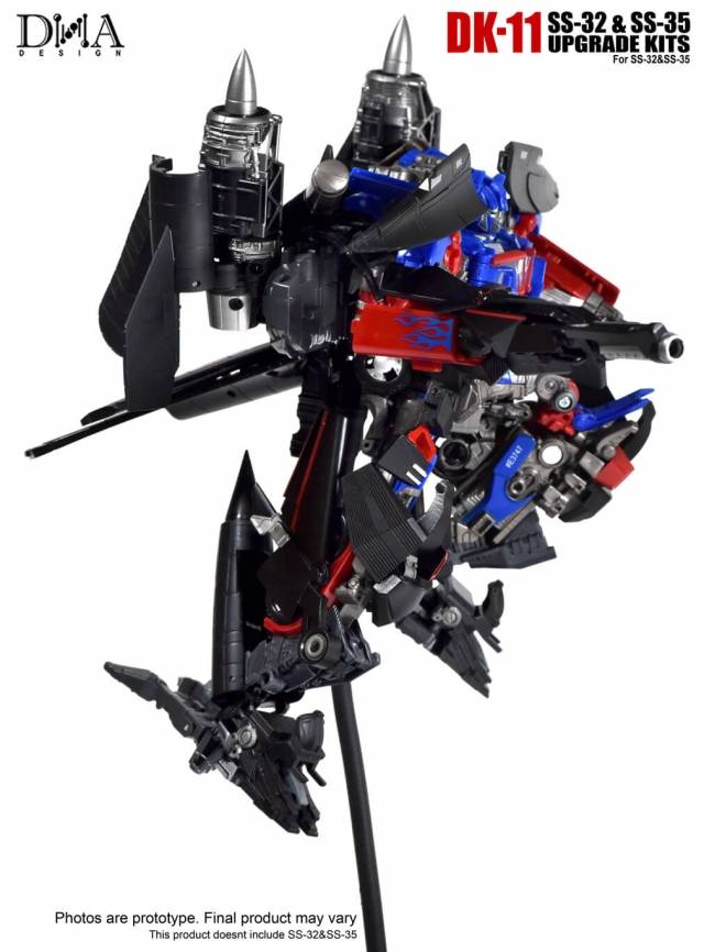 DK-11 Upgrade Kit for Transformers Studio Series SS-32 Optimus Prime and SS-35 Jetfire | Dna Design | Upgrade Kit