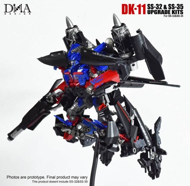 DK-11 Upgrade Kit for Transformers Studio Series SS-32 Optimus Prime and SS-35 Jetfire | Dna Design | Upgrade Kit