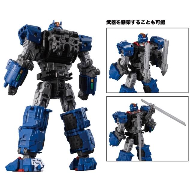 DA-40 Triverse Tridasher | Diaclone Reboot