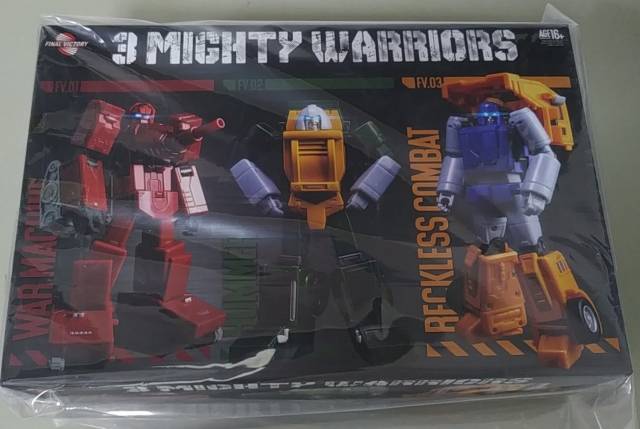 Mighty Warriors Set of 3 Figures | Final Victory 