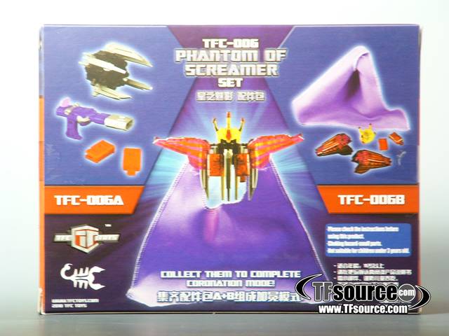 TFC-006 Phantom of Screamer Set A | TFC Toys