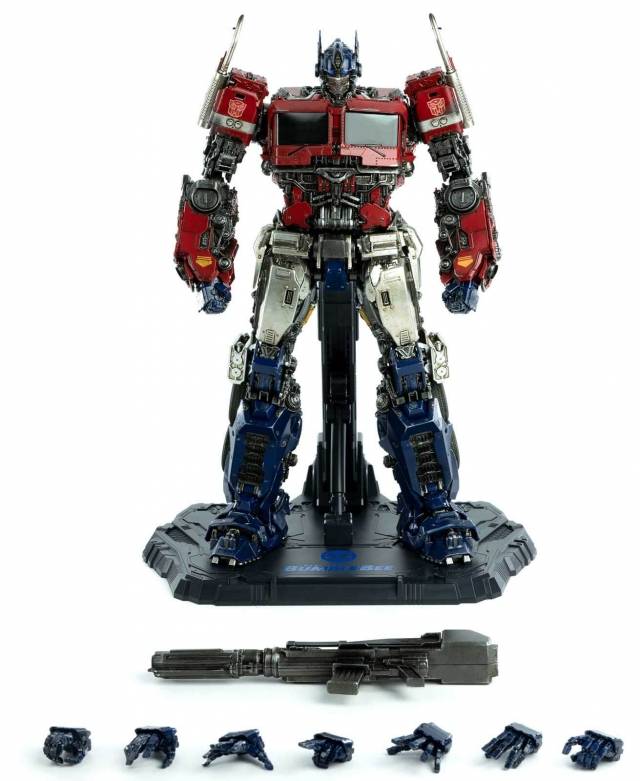 Optimus Prime Collectible Figure DLX Scale Collectible Figure | Transformers: Bumblebee | threezero