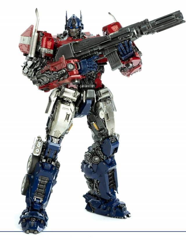 Optimus Prime Collectible Figure DLX Scale Collectible Figure | Transformers: Bumblebee | threezero