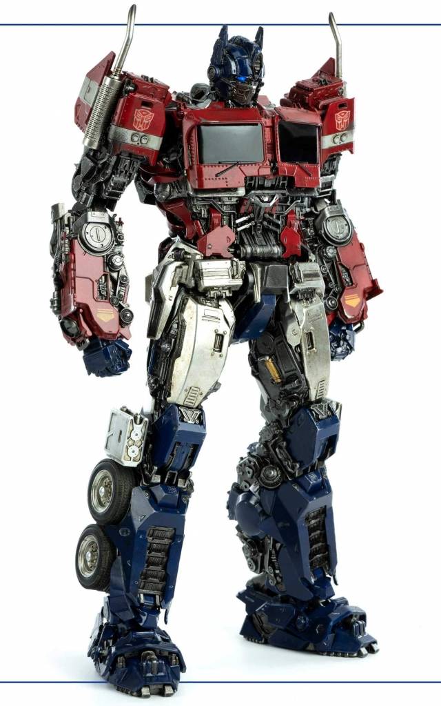 Optimus Prime Collectible Figure DLX Scale Collectible Figure | Transformers: Bumblebee | threezero