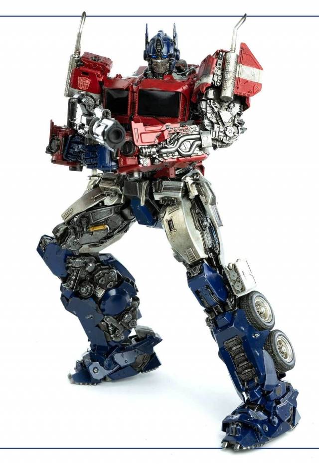 Optimus Prime Collectible Figure DLX Scale Collectible Figure | Transformers: Bumblebee | threezero