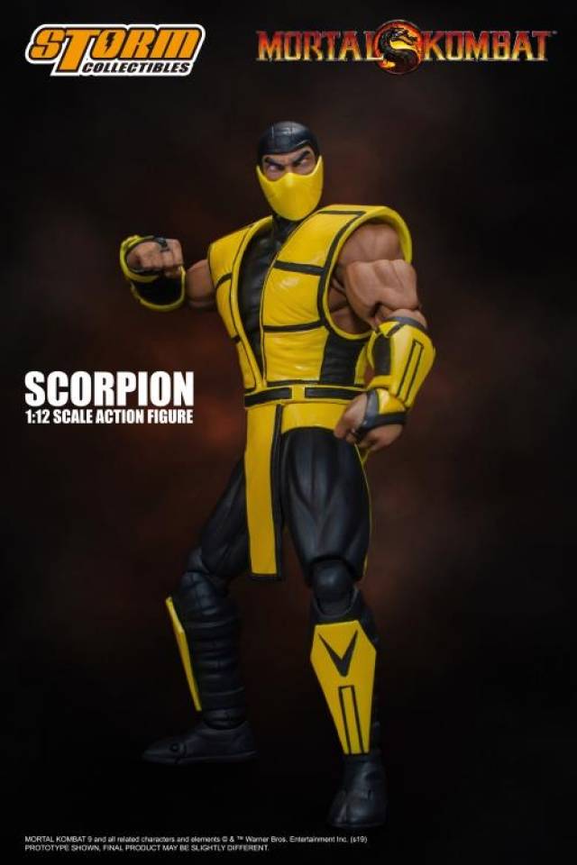 Scorpion 1:12 Scale Figure I Mortal Kombat | Storm Collectibles