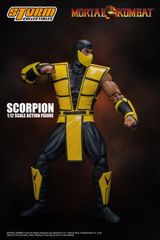 Scorpion 1:12 Scale Figure I Mortal Kombat | Storm Collectibles