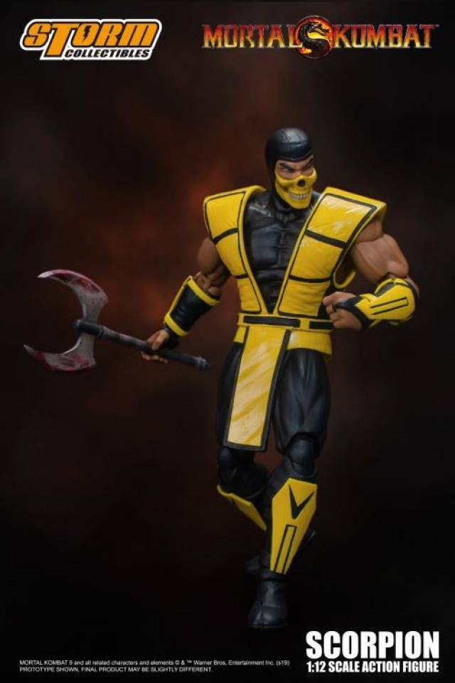 Scorpion 1:12 Scale Figure I Mortal Kombat | Storm Collectibles