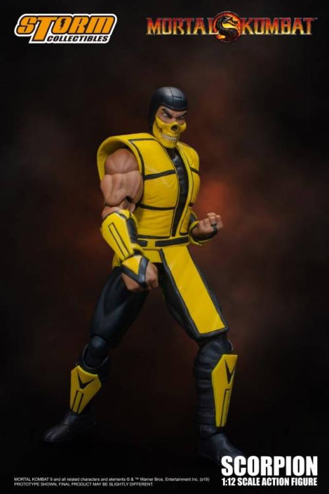 Scorpion 1:12 Scale Figure I Mortal Kombat | Storm Collectibles