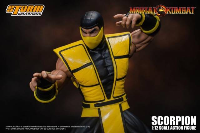 Scorpion 1:12 Scale Figure I Mortal Kombat | Storm Collectibles