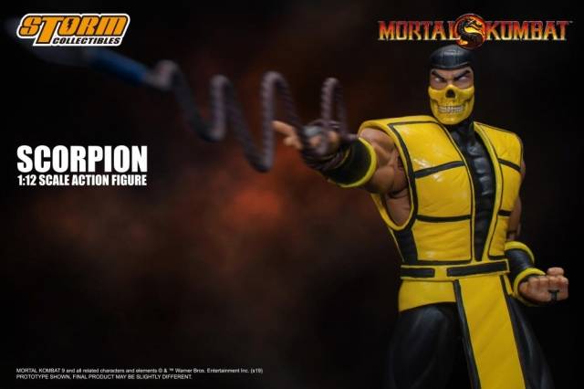 Scorpion 1:12 Scale Figure I Mortal Kombat | Storm Collectibles