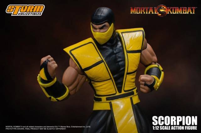 Scorpion 1:12 Scale Figure I Mortal Kombat | Storm Collectibles