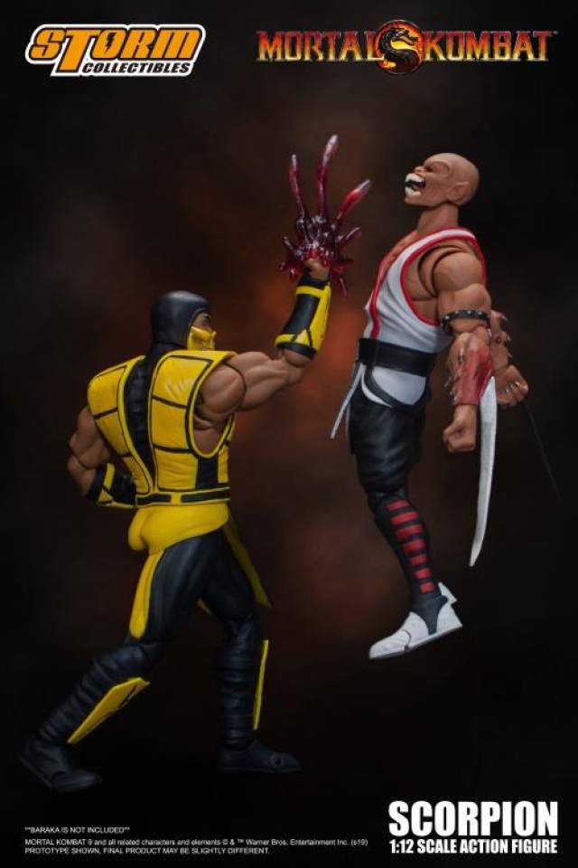 Scorpion 1:12 Scale Figure I Mortal Kombat | Storm Collectibles