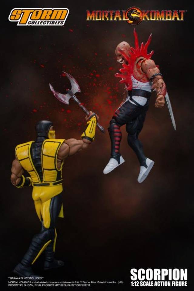Scorpion 1:12 Scale Figure I Mortal Kombat | Storm Collectibles