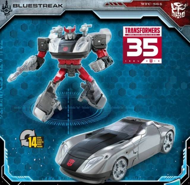 Bluestreak 35th Anniversary Exclusive Deluxe Class | Transformers Generations War for Cybertron Siege Chapter
