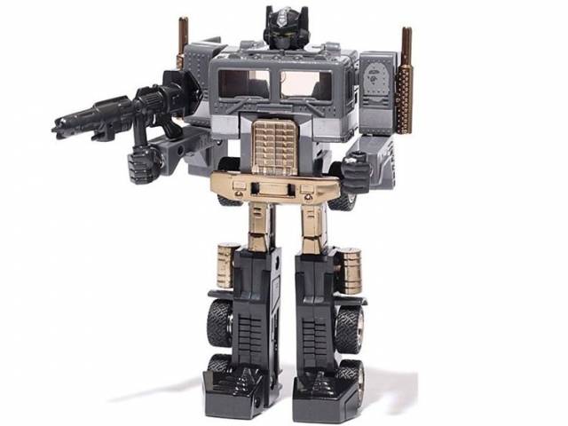 Transformers G1 Bathing Ape BAPEx Optimus Prime Grey Camouflage Version Limited Edition | Transformers G1 Reissues